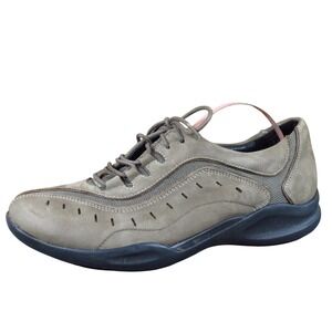 Clarks Wave Wheel Women Casual Sneaker Size 6.5 Walking Comfort Brown Leather